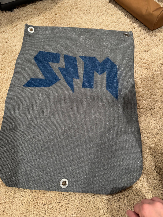 S/M trash bag blue